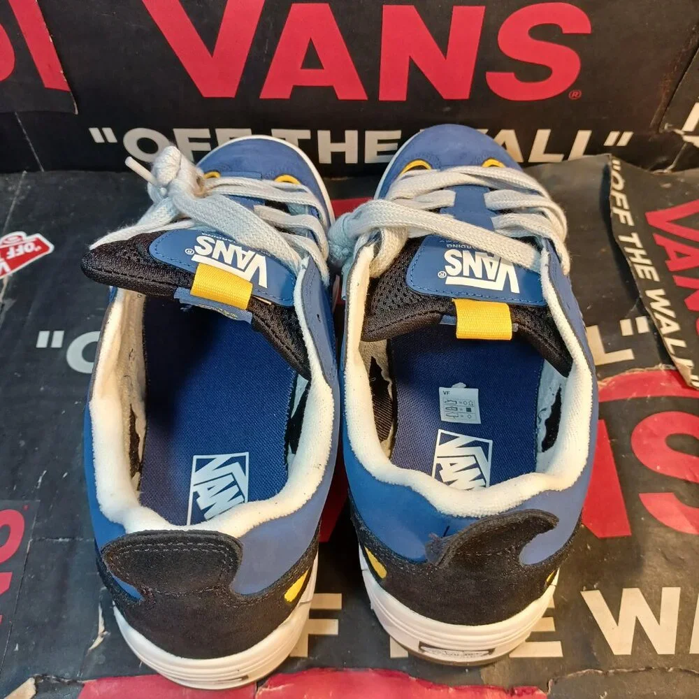 Vans Men's 7/Women's 8.5 Skate Mixxa Navy/Grey Skateboarding Shoes VN000CUYY27